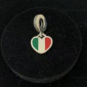 Pandora Italy Flag Exclusive Charm Pendant